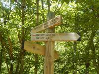 Richtungsweiser auf unserer Wanderung