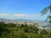 Blick auf die Stadt Barcelona
