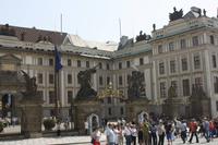 Prager Burg mit erstem Burghof