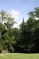 Park am Fuße des Hradschins