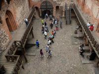 Burg Trakai,Innenhof