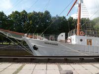 Baltikum Juni 2014 096, In Kleipeda, altes Schulschiff