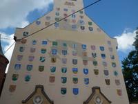 Baltikum Juni 2014 028,Wappenhaus von Riga