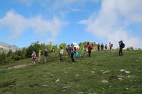 Wanderung zur Hütte Rifugio Orso Bruno