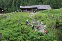 Rückweg nach Madonna di Campiglio