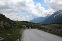 Start der Wanderung von der Kapelle San Bartolomeo