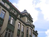 Hirschberg - altes Kaufhaus im Jugendstil