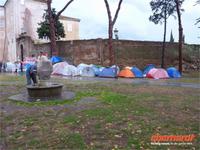Áberbleibsel von der Demo am WE