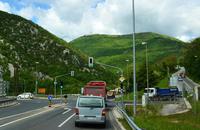 Einfahrt ins Soca-Tal