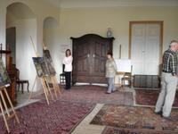 Schloß Lomnitz - Saal für Ausstellungen