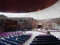 In der Felsenkirche Helsinkis