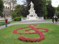 Wien  -  Burggarten, W. A. Mozart