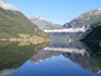 morgens am Geirangerfjord