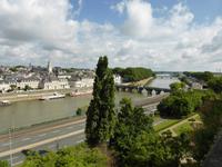 Angers - Blick über den Fluss Maine