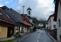 Log vor dem Predilpass