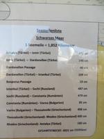 0478 AIDA - Unsere Route mit den Seemeilen