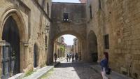 0822 Rhodos - Stadtrundgang - Ritterstrasse