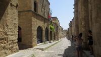 0823 Rhodos - Stadtrundgang - Ritterstrasse