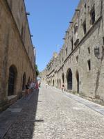 0827 Rhodos - Stadtrundgang - Ritterstrasse