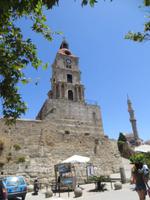 0858 Rhodos - Altstadt - Uhrturm