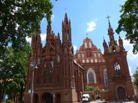 Litauen, Vilnius, Anna- und Bernhardiner Kirche