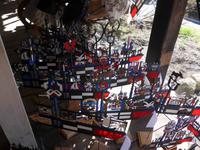 Litauen, Kurische Nehrung, Nida, Wetterfahnen