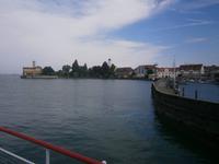 Abfahrt von der Anlegestelle Kressbronn