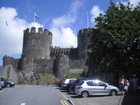 Conwy Castle in Nordwales