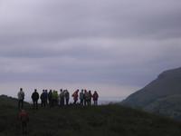 Glenariff Forest Park in Nordirland - Blick nach Schottland