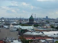 Blick von der Issak-Kathedrale auf St.Petersburg