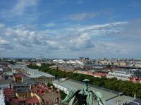 Blick von der Issak-Kathedrale auf St.Petersburg