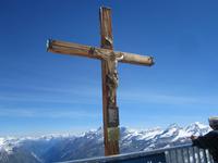 Kleines Matterhorn auf dem Gipfel