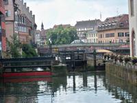 Schleuse auf der Ill