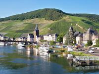 Schöner Blick zur Stadt, Bernkastel-Kues