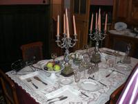 Einrichtung in einer Jugendstilwohnung