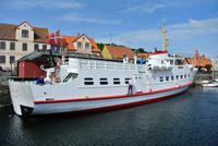 Fähre in Gudhjem auf die 