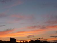 der Himmel brennt hinter Lyon...