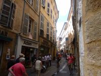 Aix -en-Provence in den Gassen