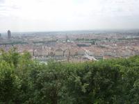 Blick von der Notre Dame auf Lyon 
