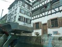 Bootsfahrt auf der Ill in Strassburg 