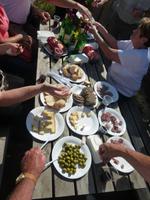 Picknick am Ende der Reise 