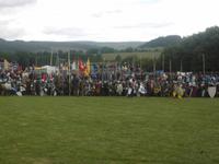 Bannockburn: Schlachtnachstellung