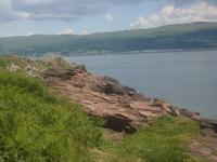 Von der Insel Great Cumbrae aus... 