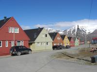 Häuseransicht in Longyearbyen