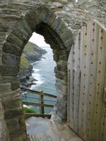 Tintagel Castle, Eingang zur Great Hall