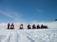 Gletscherauffahrt am Vatnajökull