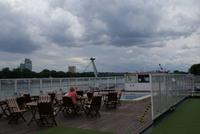 Oberdeck an Bord der MS Rossini