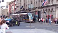 Die Straßenbahn in Dublin