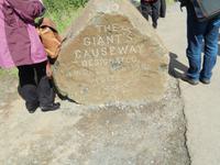 Zugang zur alten Landquerung der Riesen zwischen Schottland und Irland