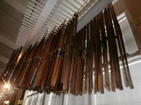 Skier im Eisenbahnmuseum Hamar